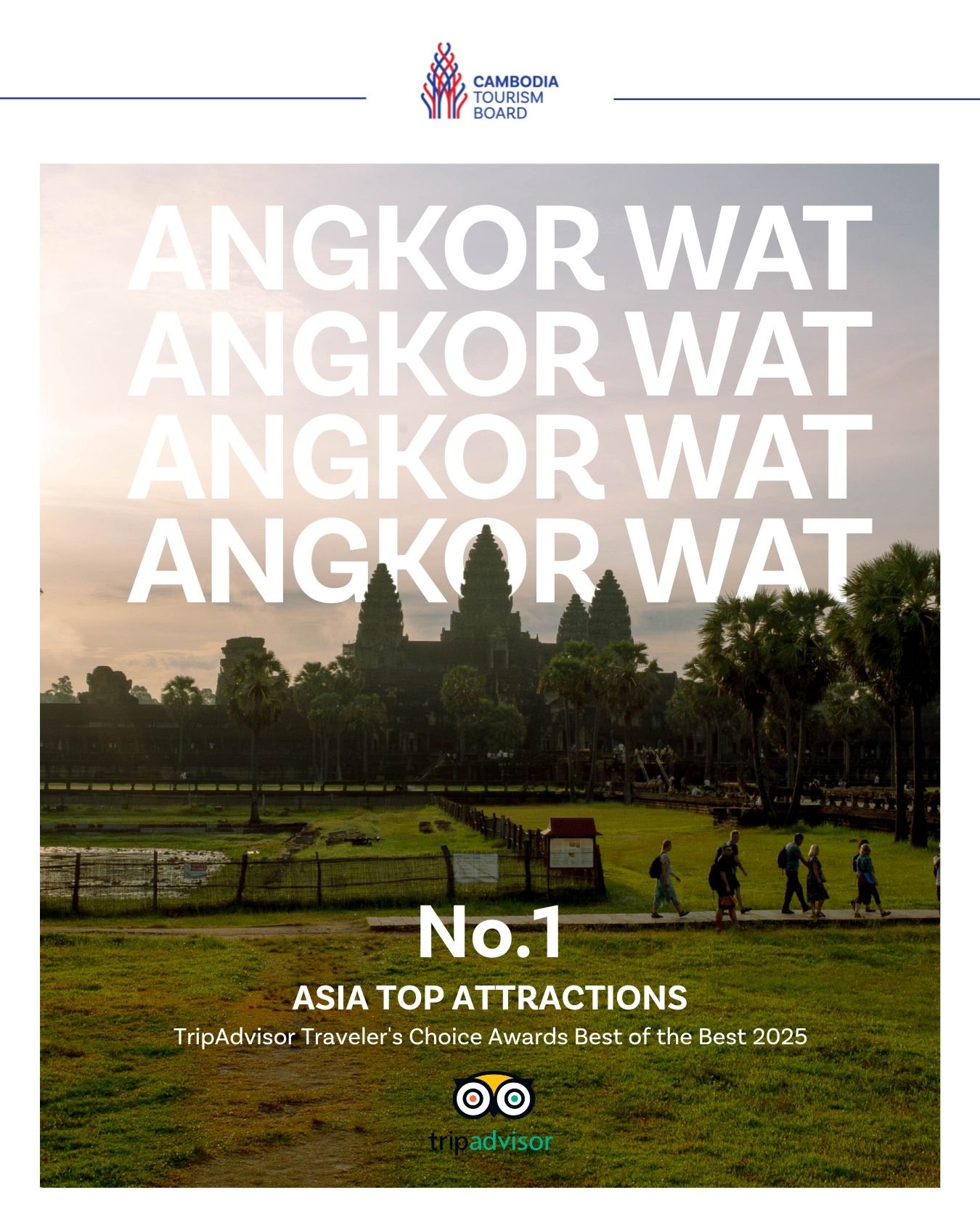 Angkor Wat Best of The Best Tripadvisor Traveller's Choice Award